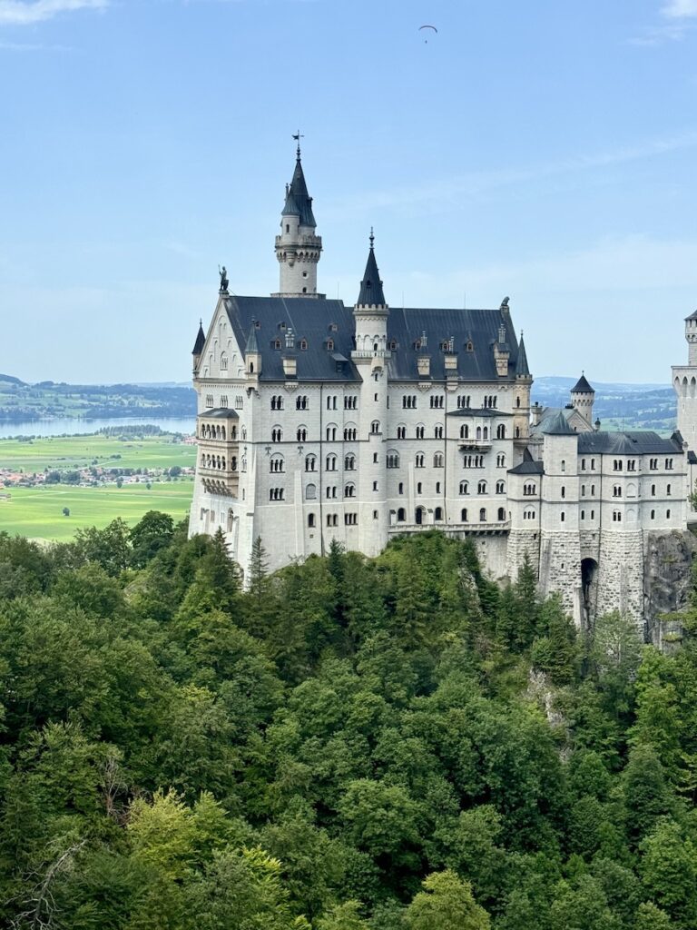 Neuschwanstein Castle in Schwangau, Bavaria, Germany